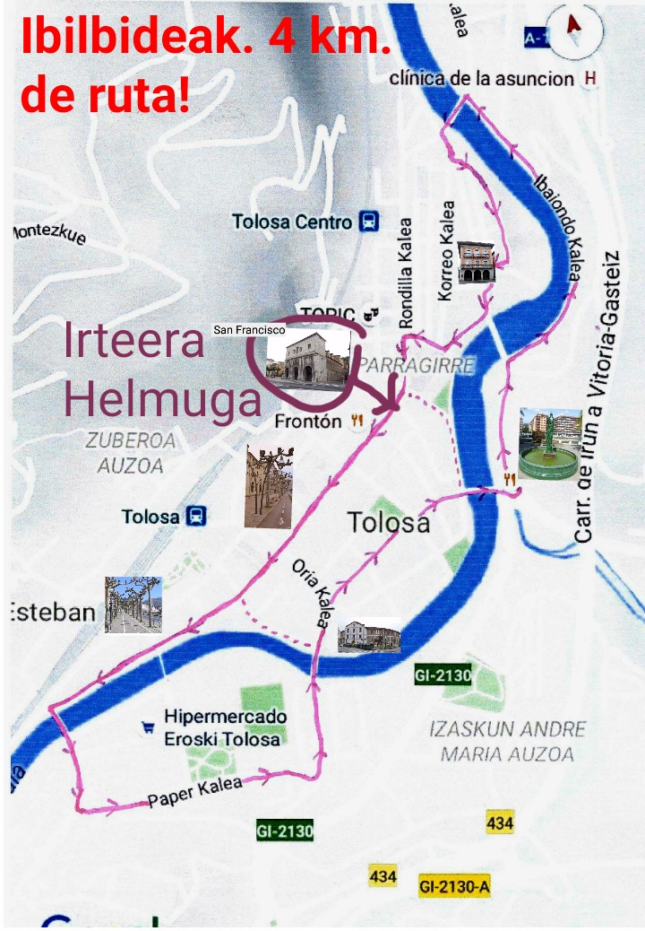 Bici bizi ruta nocturna